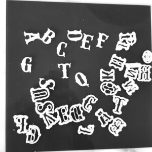 Circus/Carnival Font Alphabet Cutters