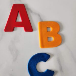 Cookie Cutters Alphabets Font : ARIAL