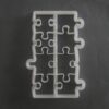 Puzzle fondant cutters