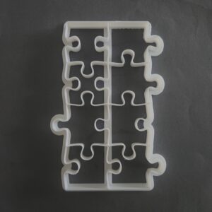 Puzzle fondant cutters