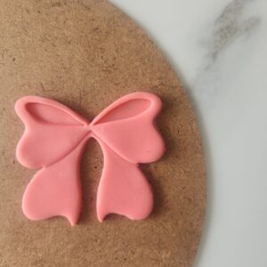 Barbie bow cookie cutter