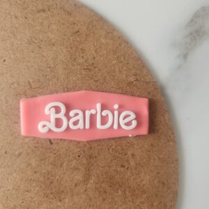 Barbie old logo with diamond shape cutter