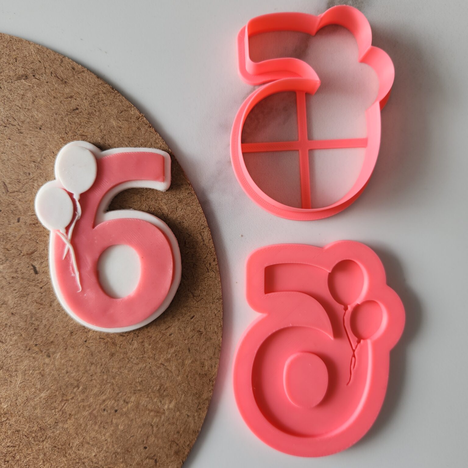 Number with balloon cookie cutters – Beyond Cutters
