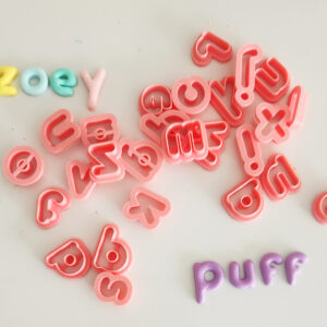 Puff fondant cutters