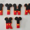 Alphabets in shape of Mickey fonts